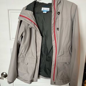 Columbia rain jacket